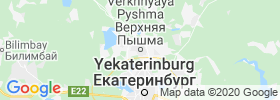 Verkhnyaya Pyshma map